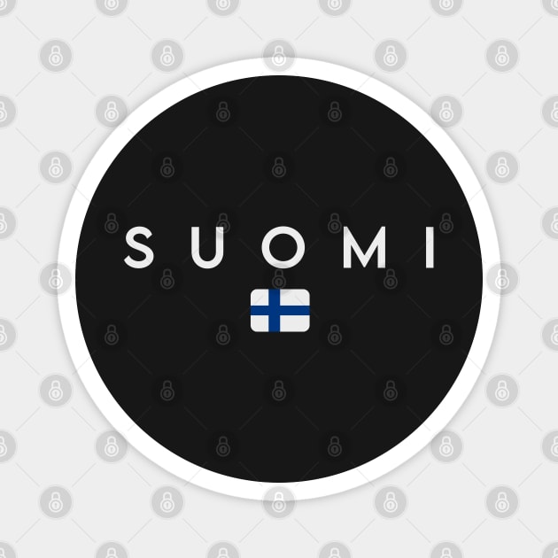 Finland flag, finnish flag Magnet by eka123
